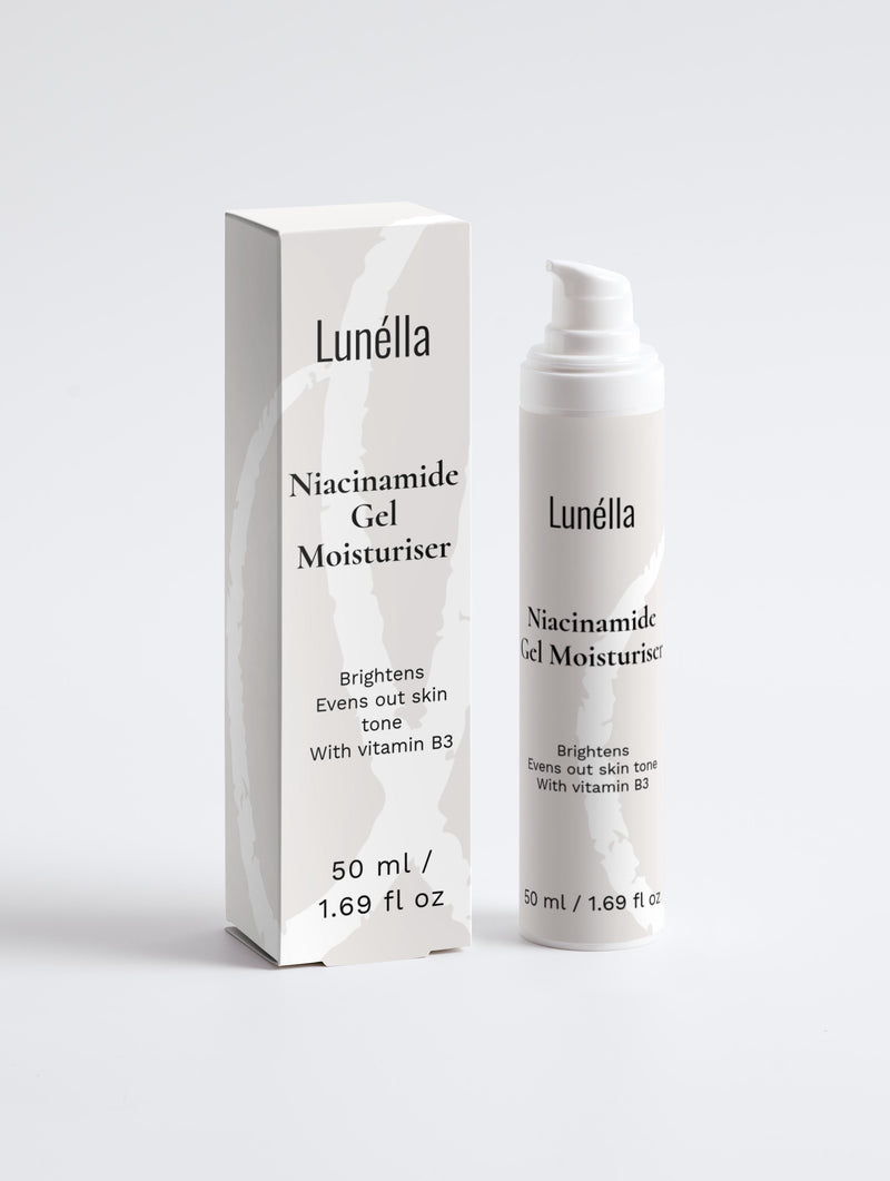 Niacinamide Gel Moisturiser 5% – Porenverfeinernde Creme – 50ml – B3 Pflege